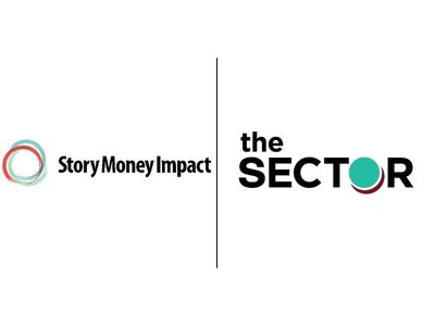 story money impact and the sector logos, side by side